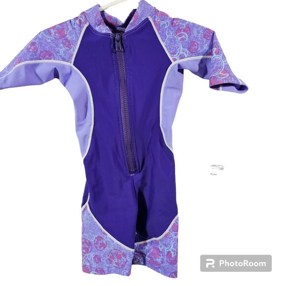 Tuga High Tide 1-Piece Purple Long Sleeve Rashguard NWT Infant Size 6-12 Months - Picture 1 of 9